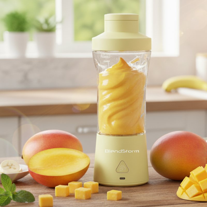 Smoothie Mangue-Ananas